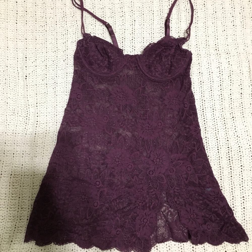 Victoria secret lace lingerie dress